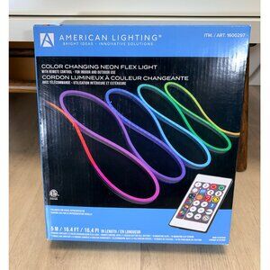 American Lighting Colour-Changing Neon Flex LED Light – 16.4 ft (Costco Set)